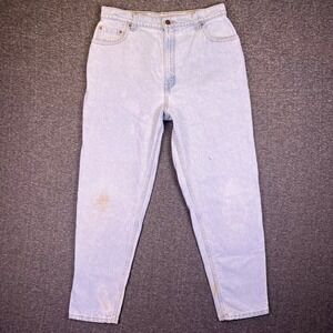 VTG 90s Levis 551 Jeans Womens 16S Light Wash High Rise Tapered Relaxed USA Y2K‎